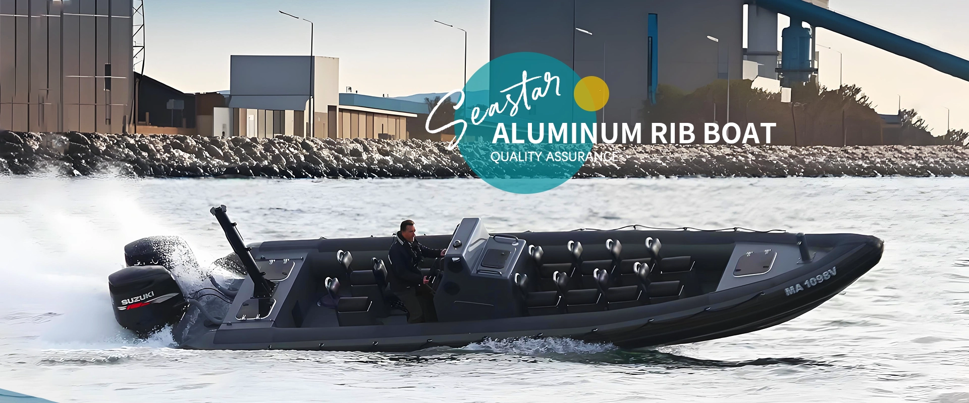 Fabricant de bateaux à côtes en aluminium de Chine