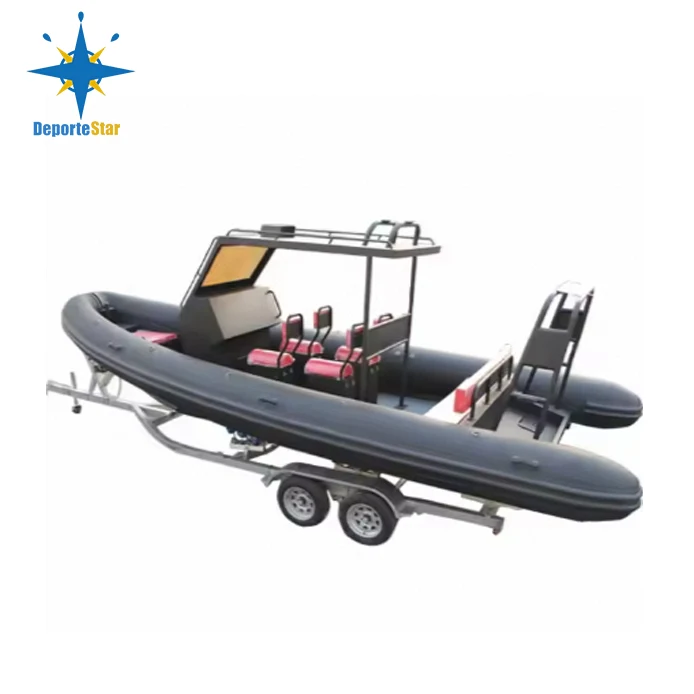 Bateau gonflable militaire